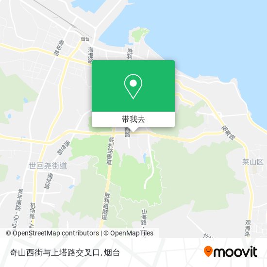 奇山西街与上塔路交叉口地图