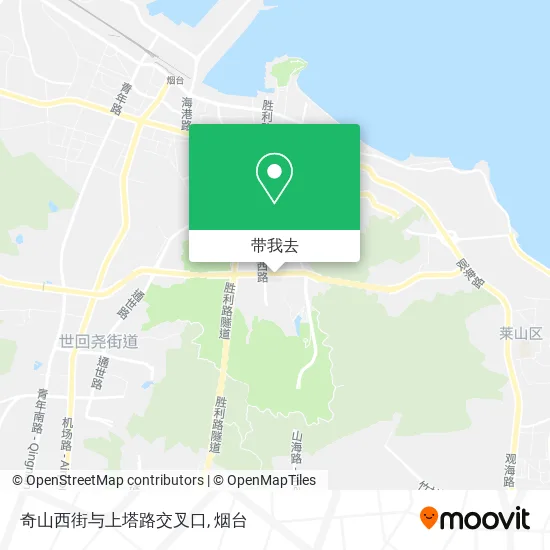 奇山西街与上塔路交叉口地图