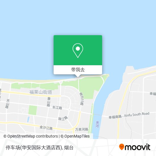 停车场(华安国际大酒店西)地图