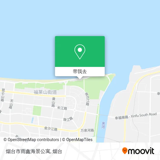 烟台市雨鑫海景公寓地图