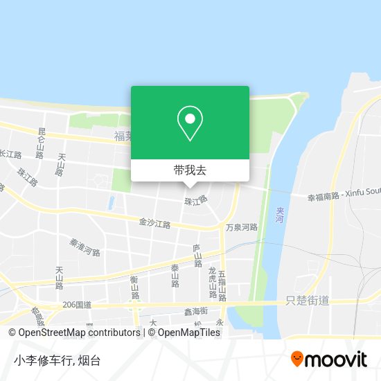 小李修车行地图
