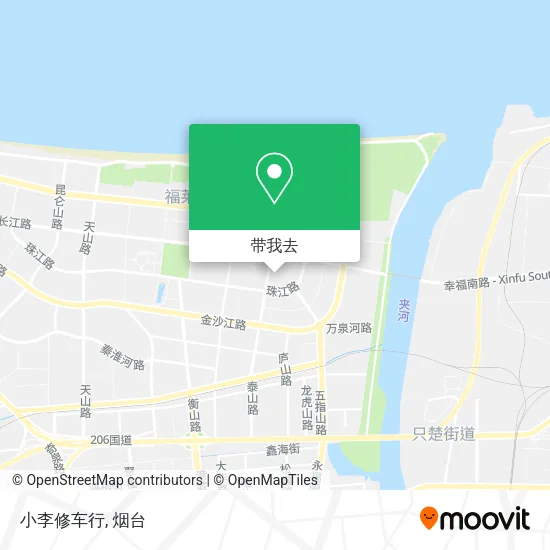 小李修车行地图