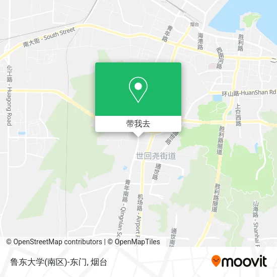 鲁东大学(南区)-东门地图