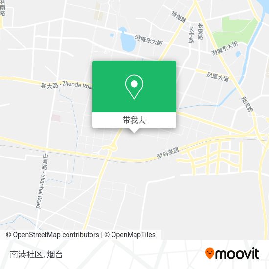南港社区地图