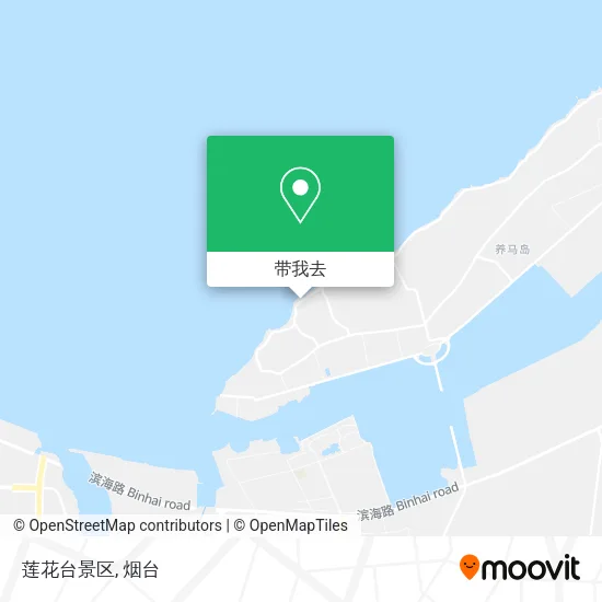 莲花台景区地图