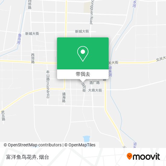 富洋鱼鸟花卉地图