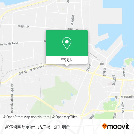 富尔玛国际家居生活广场-北门地图