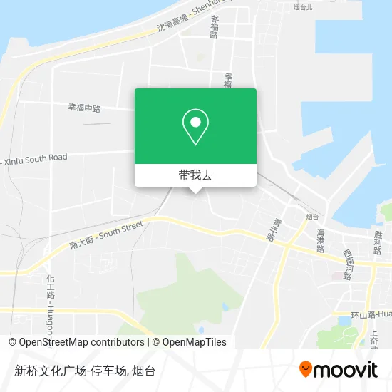 新桥文化广场-停车场地图