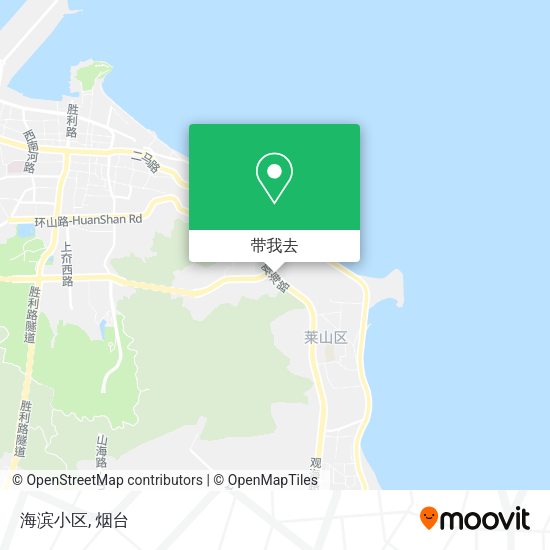 海滨小区地图