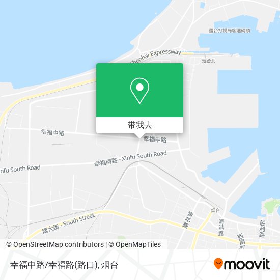 幸福中路/幸福路(路口)地图