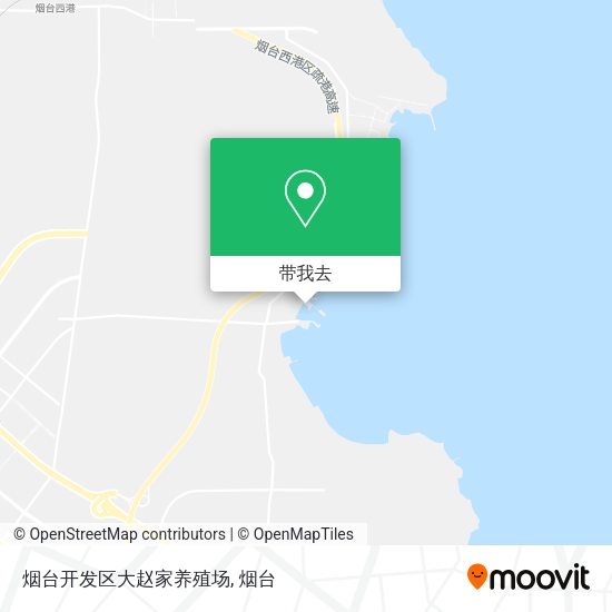 烟台开发区大赵家养殖场地图