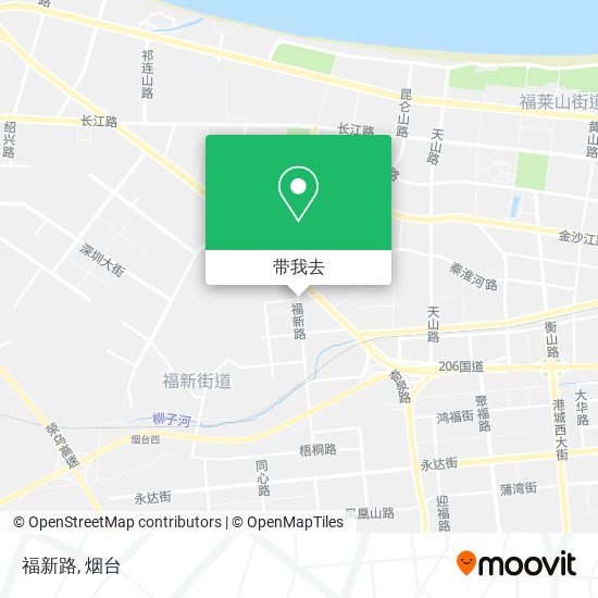 福新路地图