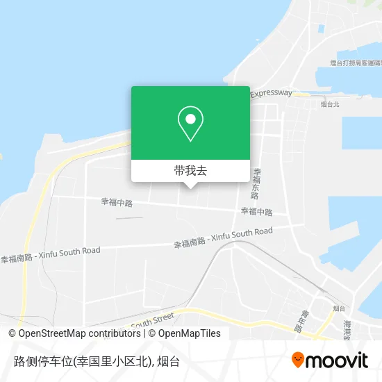 路侧停车位(幸国里小区北)地图