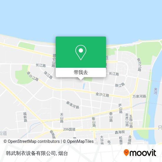 韩武制衣设备有限公司地图