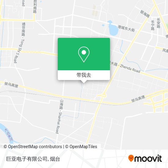 巨亚电子有限公司地图