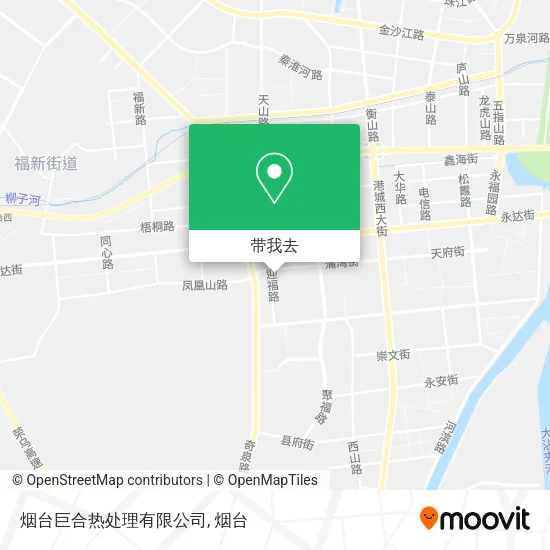 烟台巨合热处理有限公司地图