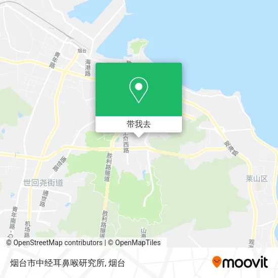 烟台市中经耳鼻喉研究所地图