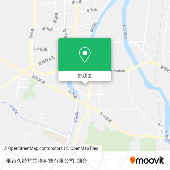 烟台久经堂生物科技有限公司地图