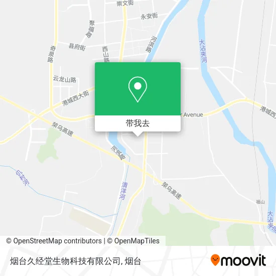 烟台久经堂生物科技有限公司地图