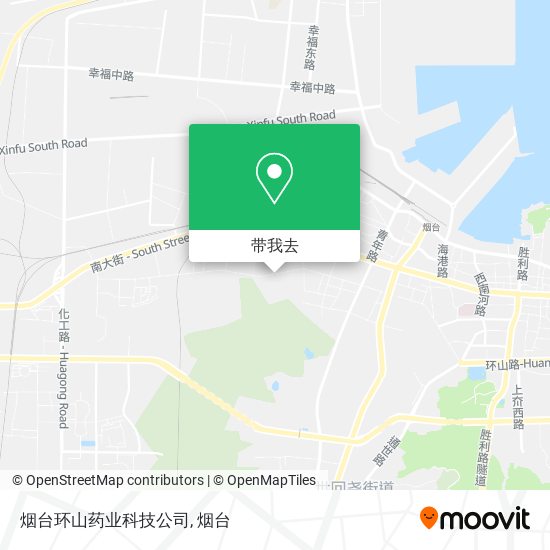 烟台环山药业科技公司地图
