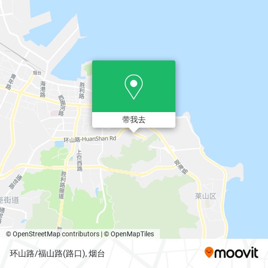环山路/福山路(路口)地图