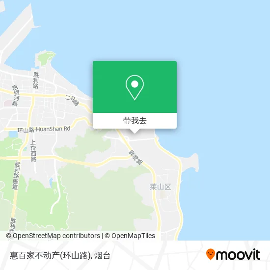 惠百家不动产(环山路)地图
