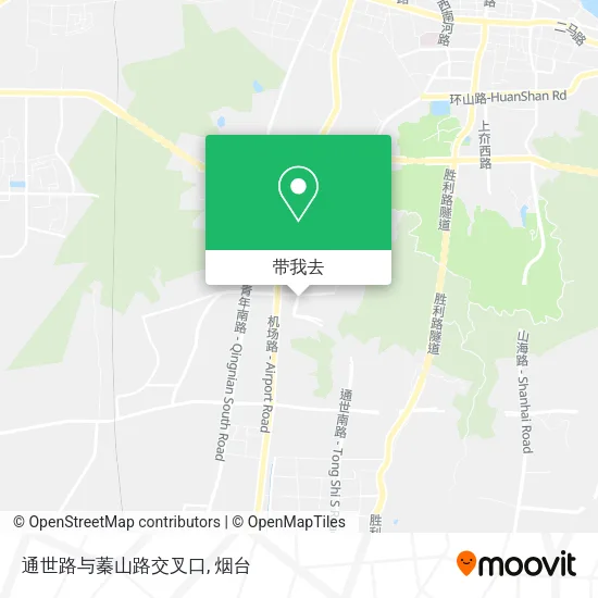 通世路与蓁山路交叉口地图