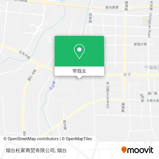 烟台杜家商贸有限公司地图