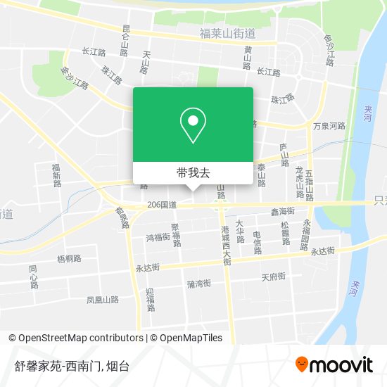 舒馨家苑-西南门地图