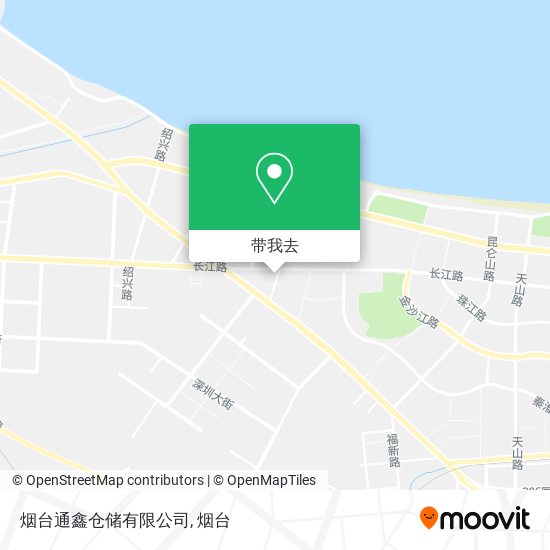 烟台通鑫仓储有限公司地图