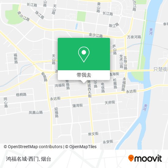 鸿福名城-西门地图