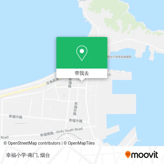 幸福小学-南门地图