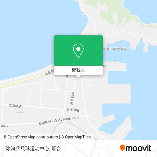 冰河乒乓球运动中心地图