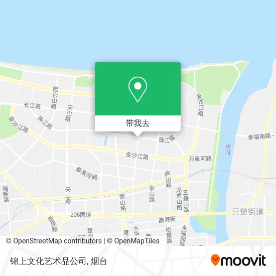 锦上文化艺术品公司地图