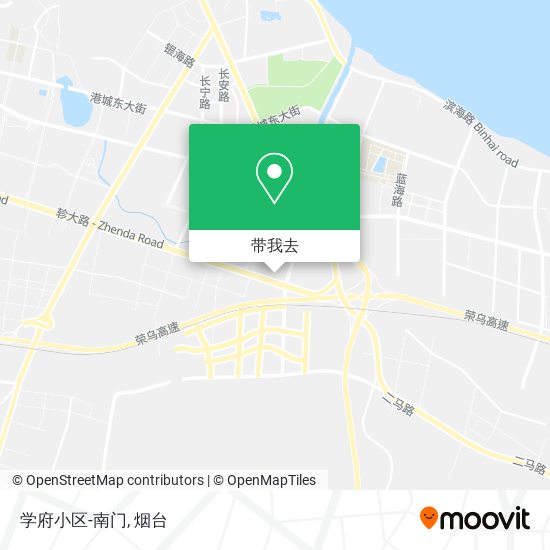 学府小区-南门地图
