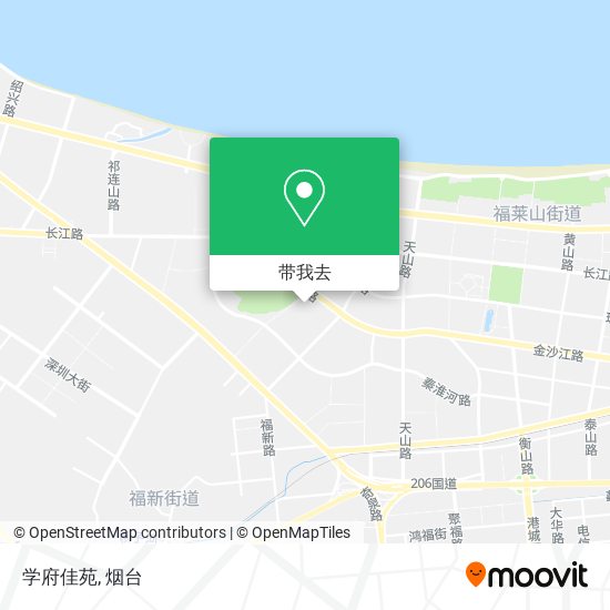 学府佳苑地图