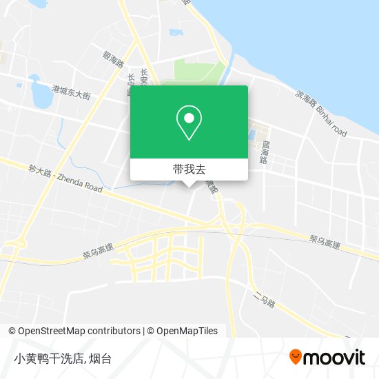 小黄鸭干洗店地图