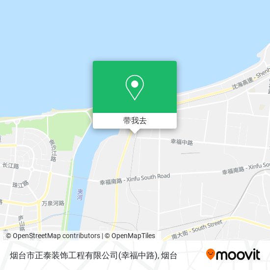 烟台市正泰装饰工程有限公司(幸福中路)地图