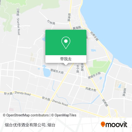 烟台优传酒业有限公司地图