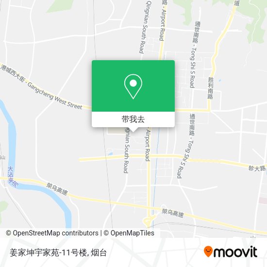 姜家坤宇家苑-11号楼地图