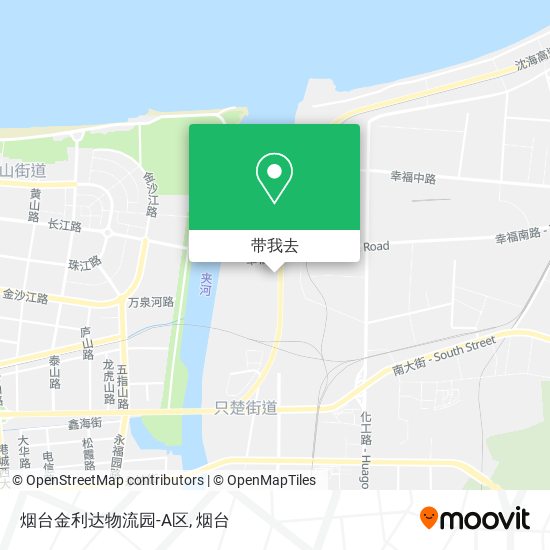 烟台金利达物流园-A区地图