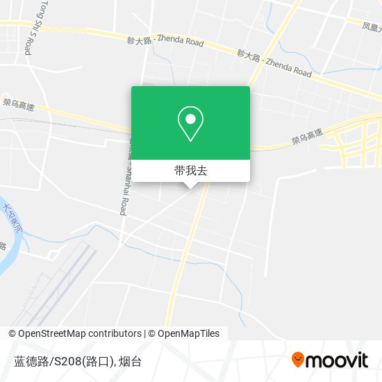 蓝德路/S208(路口)地图