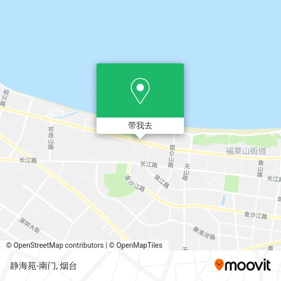 静海苑-南门地图