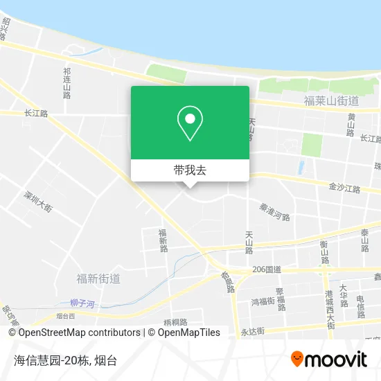 海信慧园-20栋地图