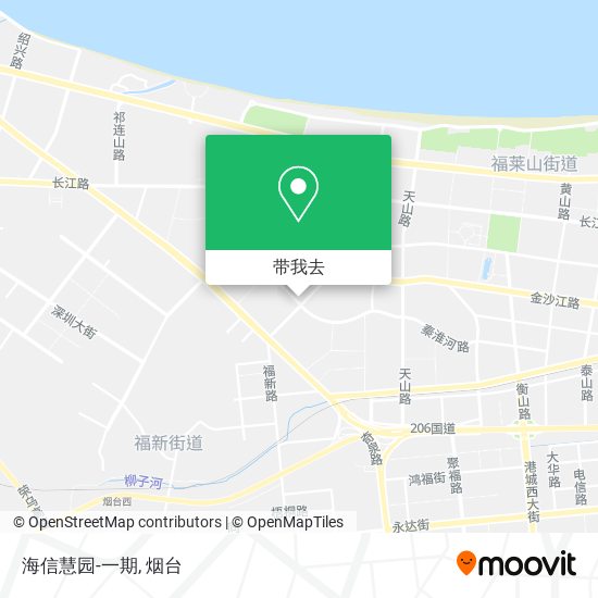 海信慧园-一期地图