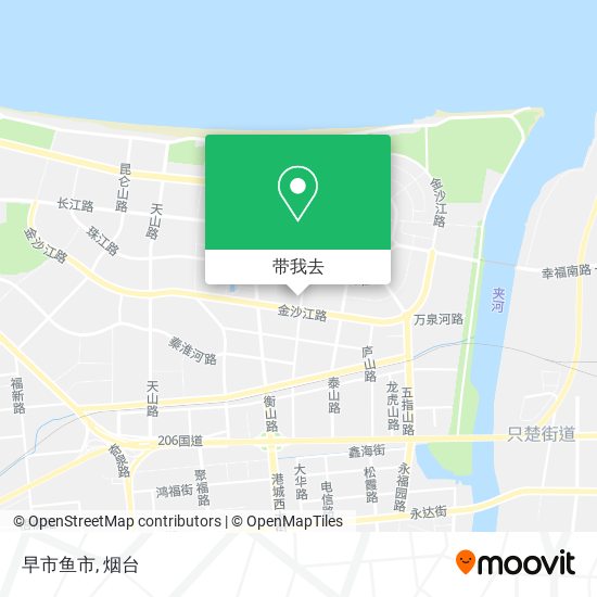 早市鱼市地图