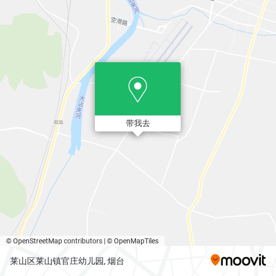 莱山区莱山镇官庄幼儿园地图