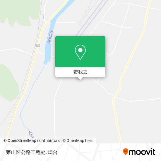 莱山区公路工程处地图
