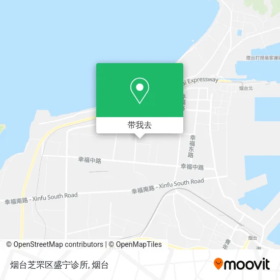 烟台芝罘区盛宁诊所地图