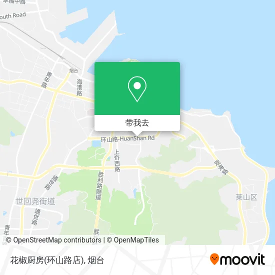 花椒厨房(环山路店)地图
